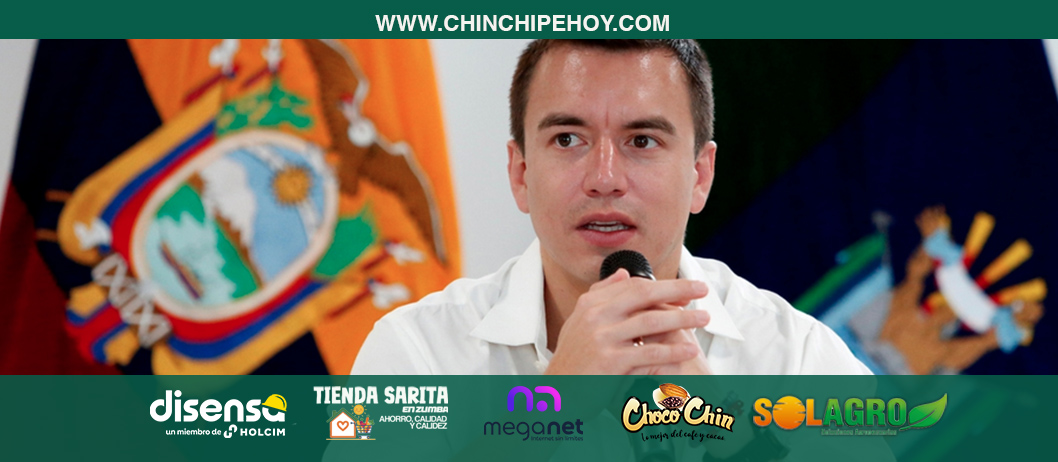 Noboa defiende sobretasa del 50 % a Colombia con cifras de seguridad y economía; anuncia compra de arroz y nuevas rutas comerciales