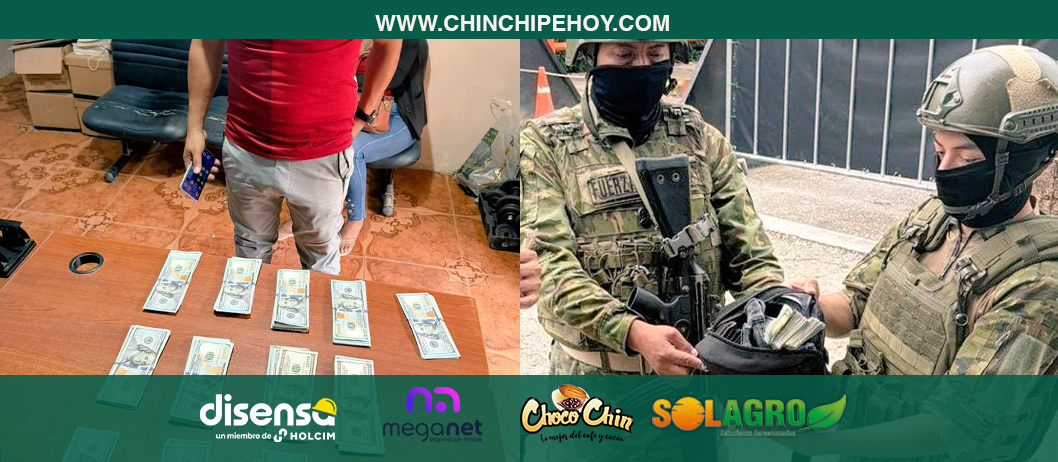 Policía retiene 18.800 dólares no justificados en el Puente Internacional La Balsa, en Chinchipe