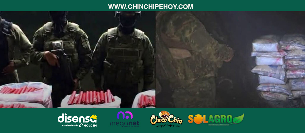 Seguridad y control en la provincia: Ejército destruye maquinaria y combustible de minería ilegal en Los Encuentros
