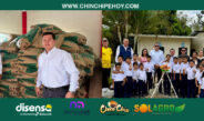 Educación e infraestructura en Loja: Ministerio de Educación entrega materiales para nueva infraestructura deportiva en la Unidad Educativa Dolores Carreño de Mora