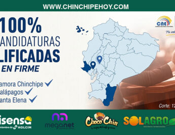 Cuántas candidaturas quedaron en firme en Zamora Chinchipe para las Elecciones 2027
