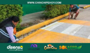 Seguridad vial en la provincia: EMMOV inspecciona resaltos viales en el cantón Chinchipe para reforzar la seguridad vial