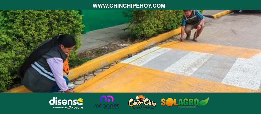 Seguridad vial en la provincia: EMMOV inspecciona resaltos viales en el cantón Chinchipe para reforzar la seguridad vial